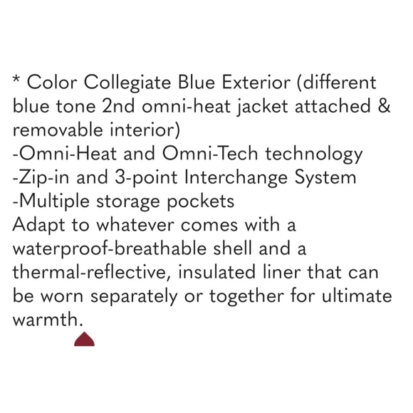 Columbia Men's Nordic Point III Omni-Heat Waterproof 3in1 Winter Jacket - Picture 12 of 14